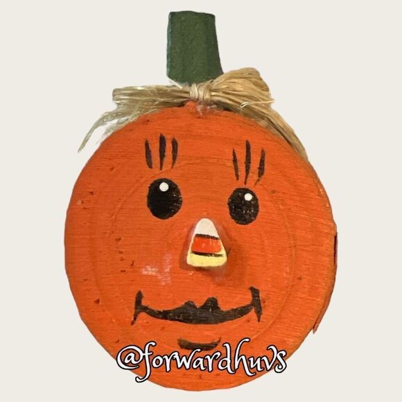 Bundle Sale 3 for $15 | Hand Crafted Pumpkin Brooch - Picture 3 of 8